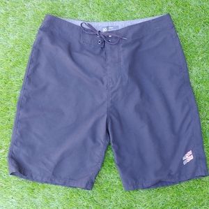 Excellent Used Condition Men's HURLEY Board Shorts Black Size 30